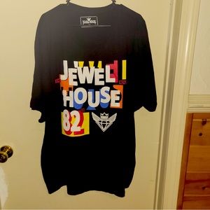 Men’s 4XL “Jewel House” Black T-shirt
